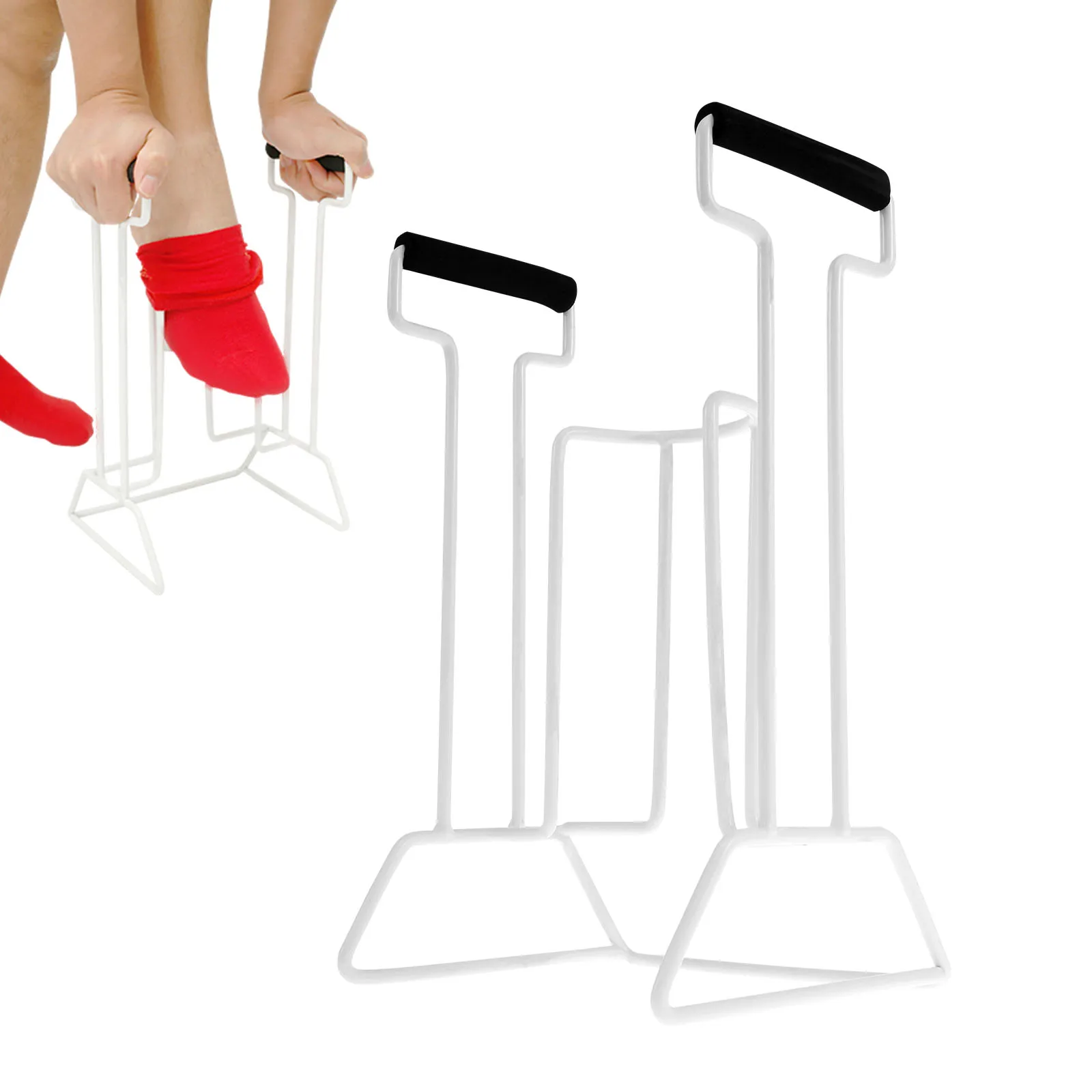 Men Shoes Rack - Alat Bantuan Pembantu Stok Menempatkan Bantuan