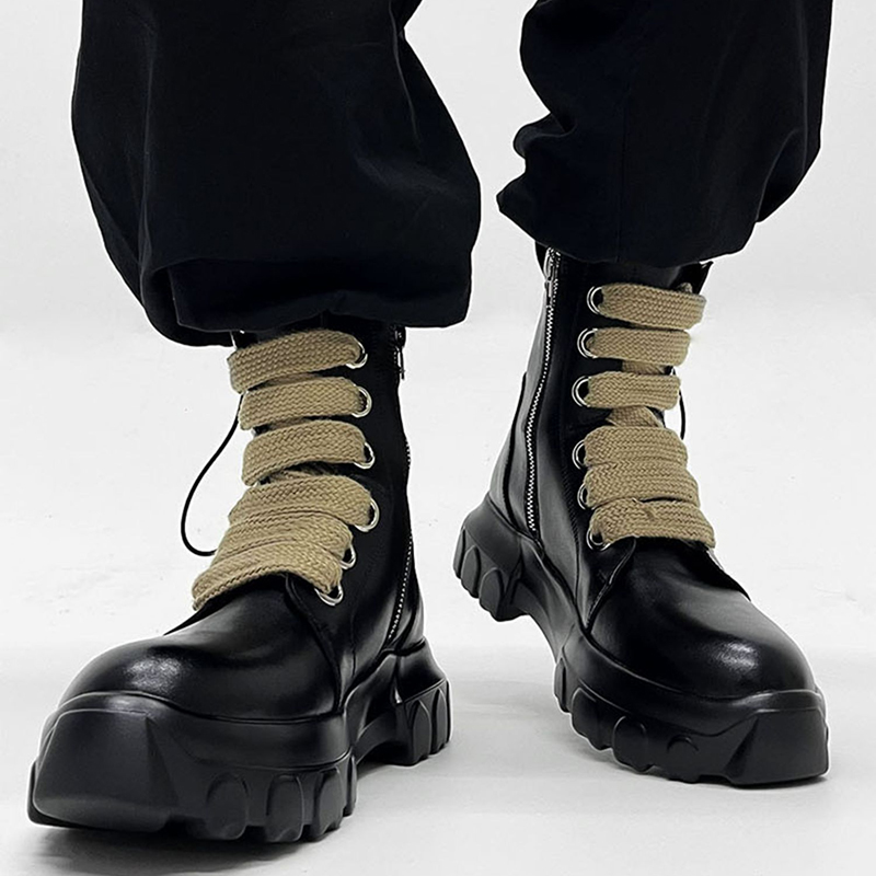 Men Shoes Brands - Sepatu bot desainer merek Italia untuk