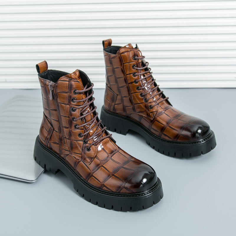 Men Shoes Brands - Sepatu Bot Chelsea Fashion Pria Musim
