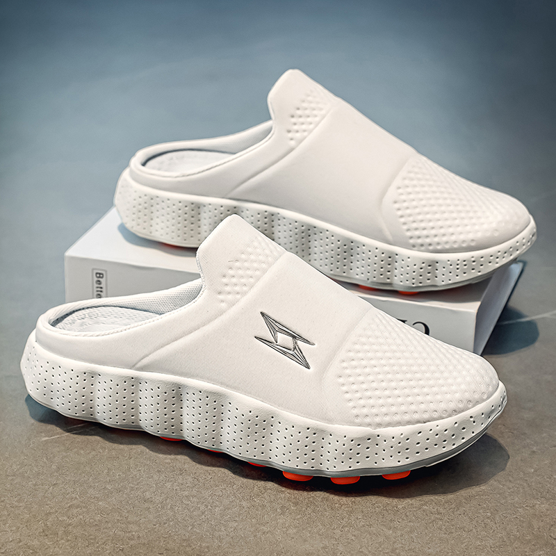 Men'S Shoes Grip - Sepatu Kasual Slip-On Ukuran Besar Sol