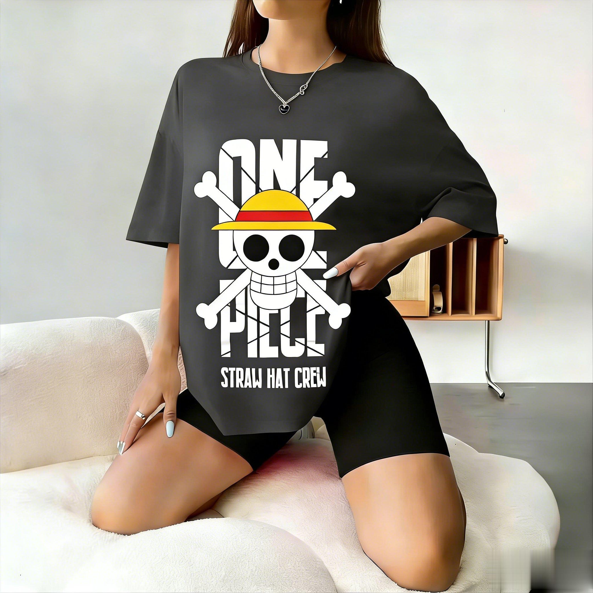 Men'S Shoes For Crews - Kaos Anime One Piece Straw Hat