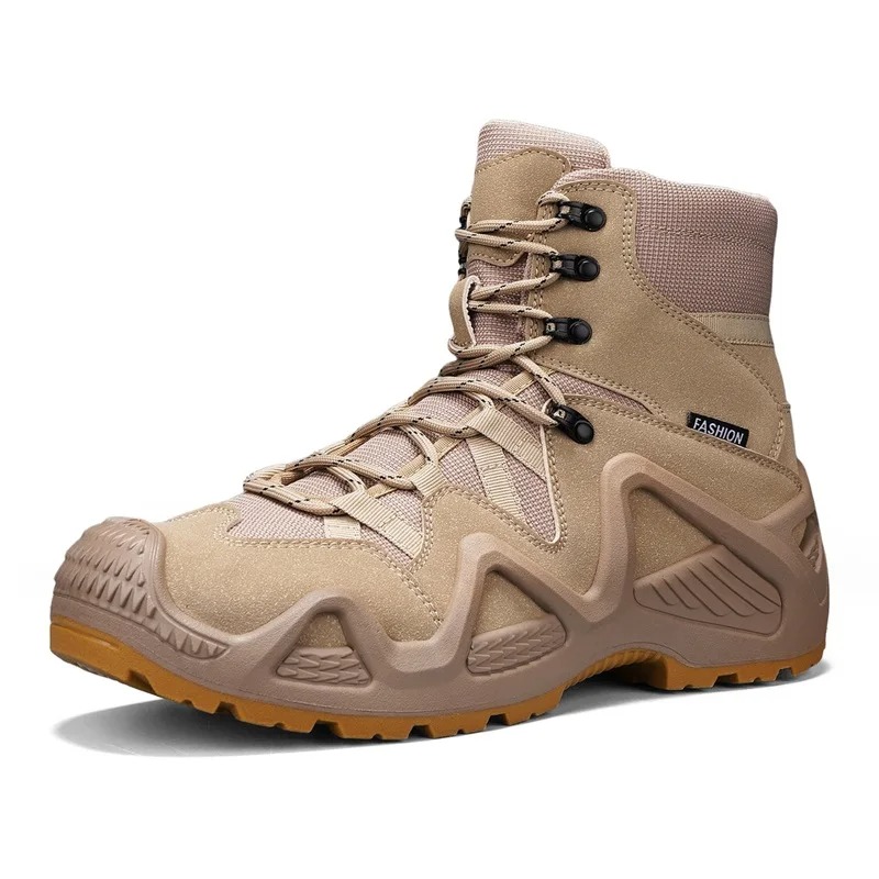Men Shoes Brands - Sepatu Taktis Pria Model Tali, Sepatu