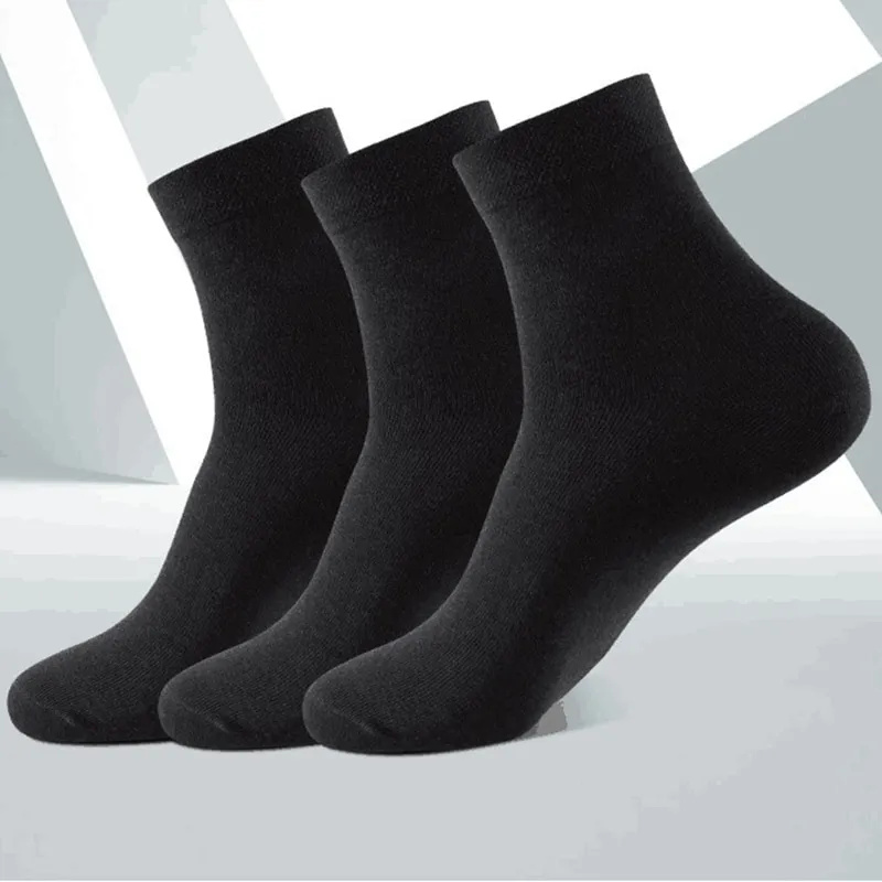 Men'S Shoes For Crews - 3 pasang kaus kaki katun pria
