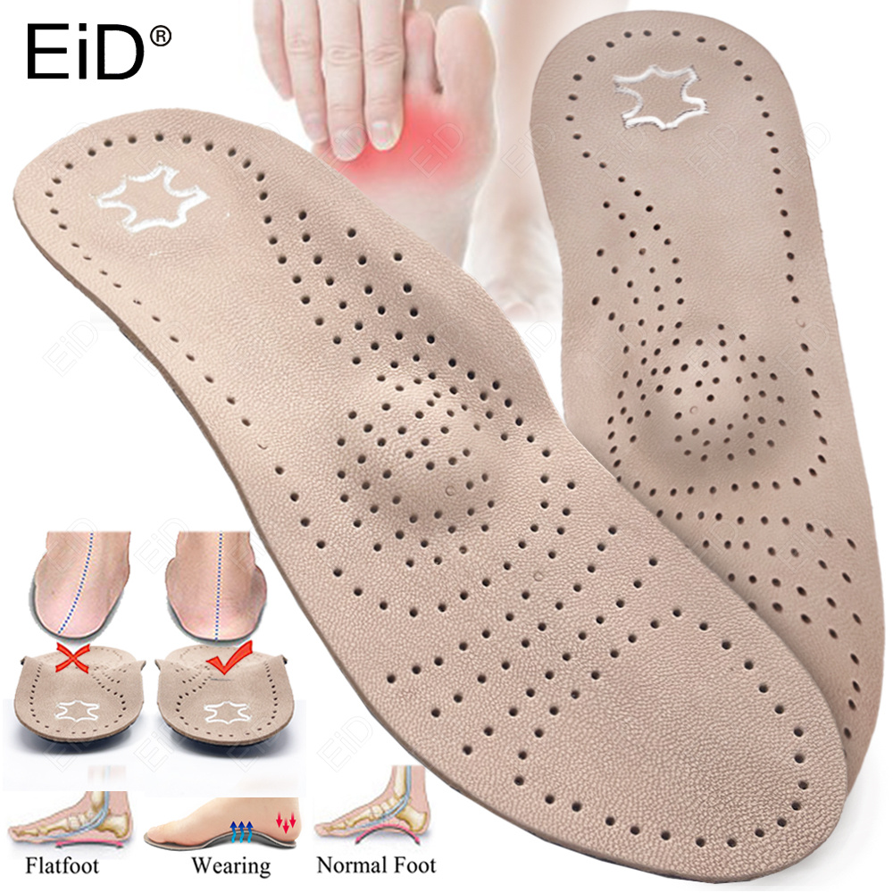 Men Shoes Eid - EiD Bantalan Sol Orthotic Kulit Asli,