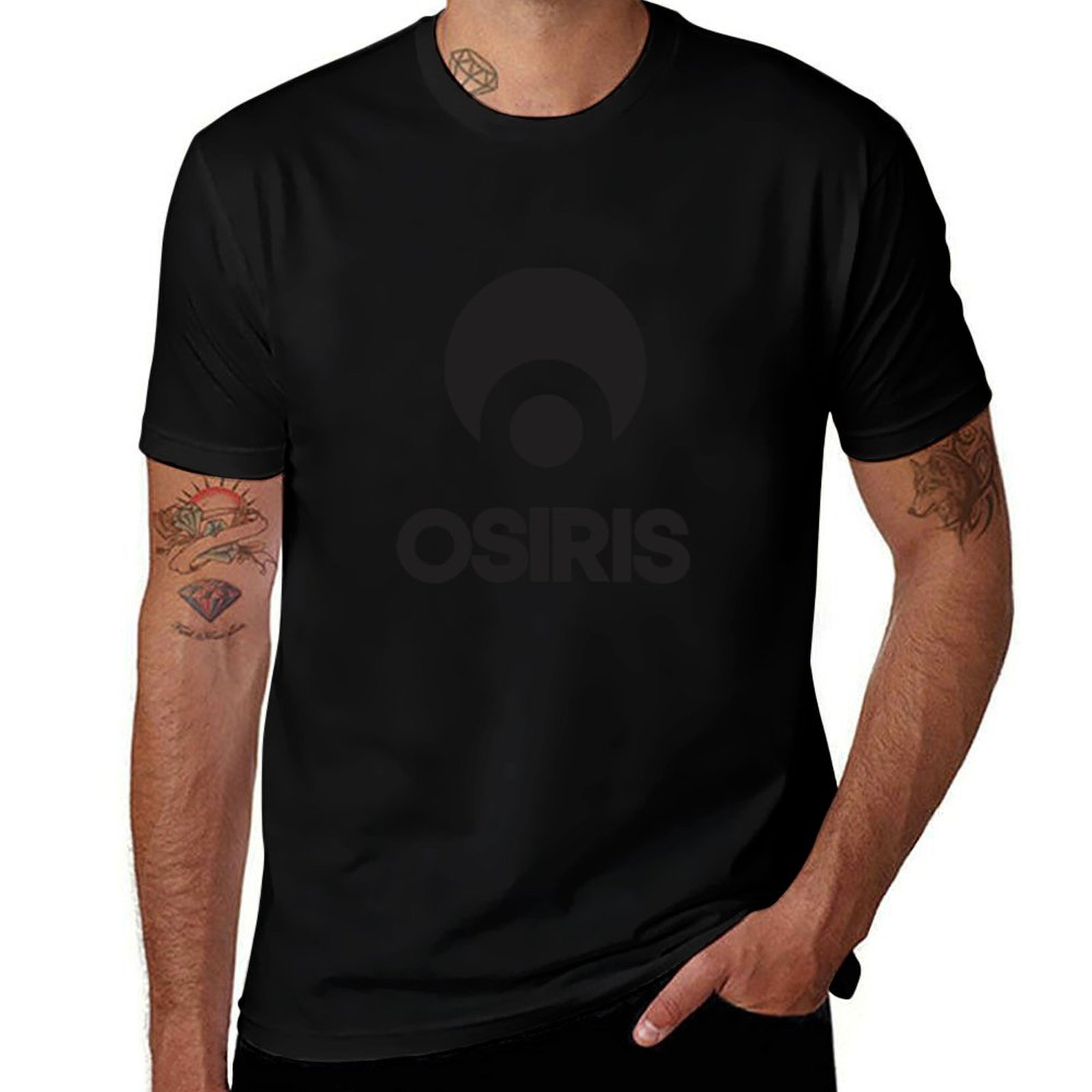 Men Shoes Essentials - Osiris Skate Shoes Essential T-Shirt Kaos