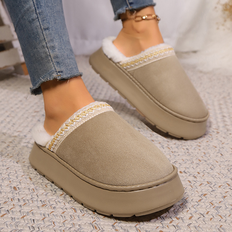 Men'S Shoes Grip - Sandal Rumah Wanita Musim Dingin Hangat