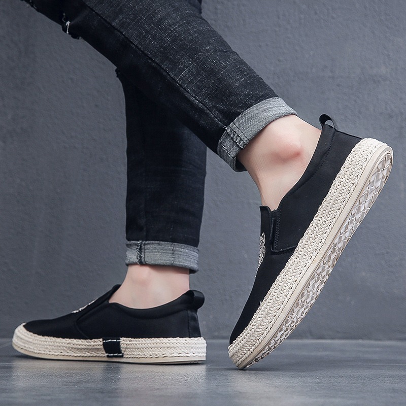Sepatu Bersirkulasi Hitam untu - Men Shoes Loafers ulasan dan harga