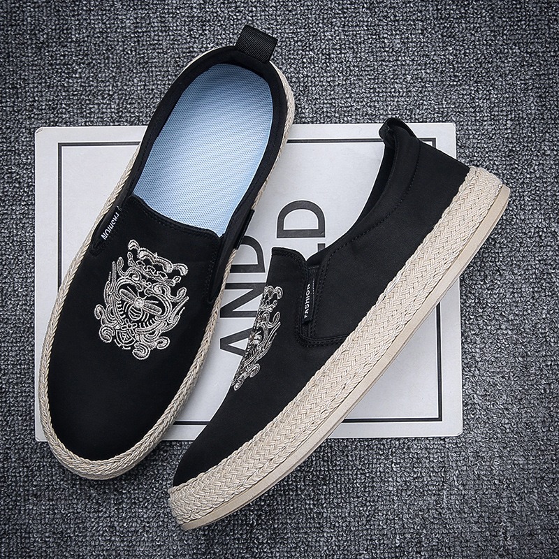 Sepatu Bersirkulasi Hitam untu - Men Shoes Loafers ulasan dan harga