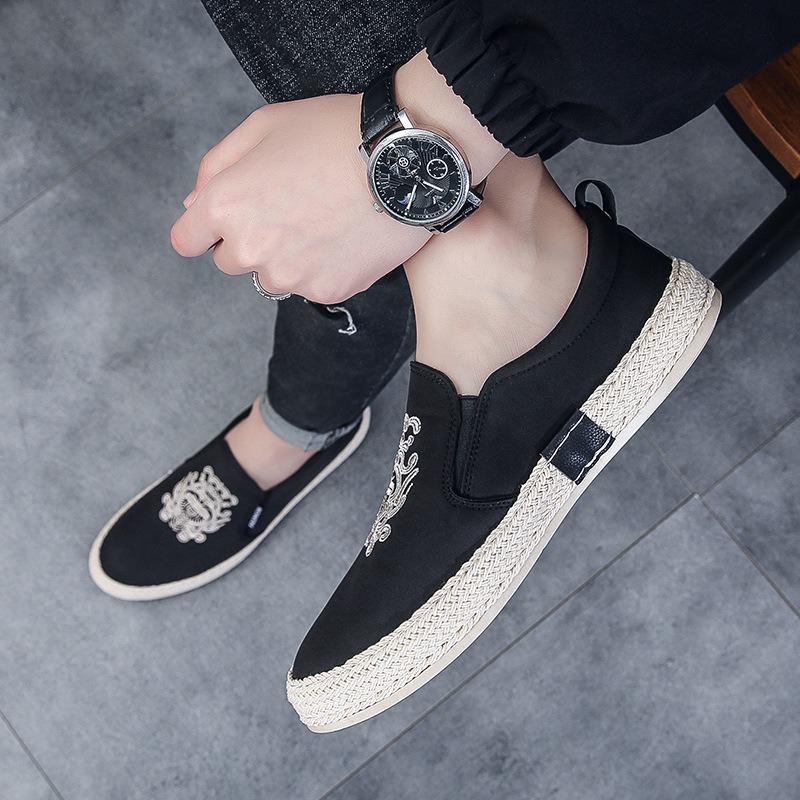 Sepatu Bersirkulasi Hitam untu - Men Shoes Loafers ulasan dan harga