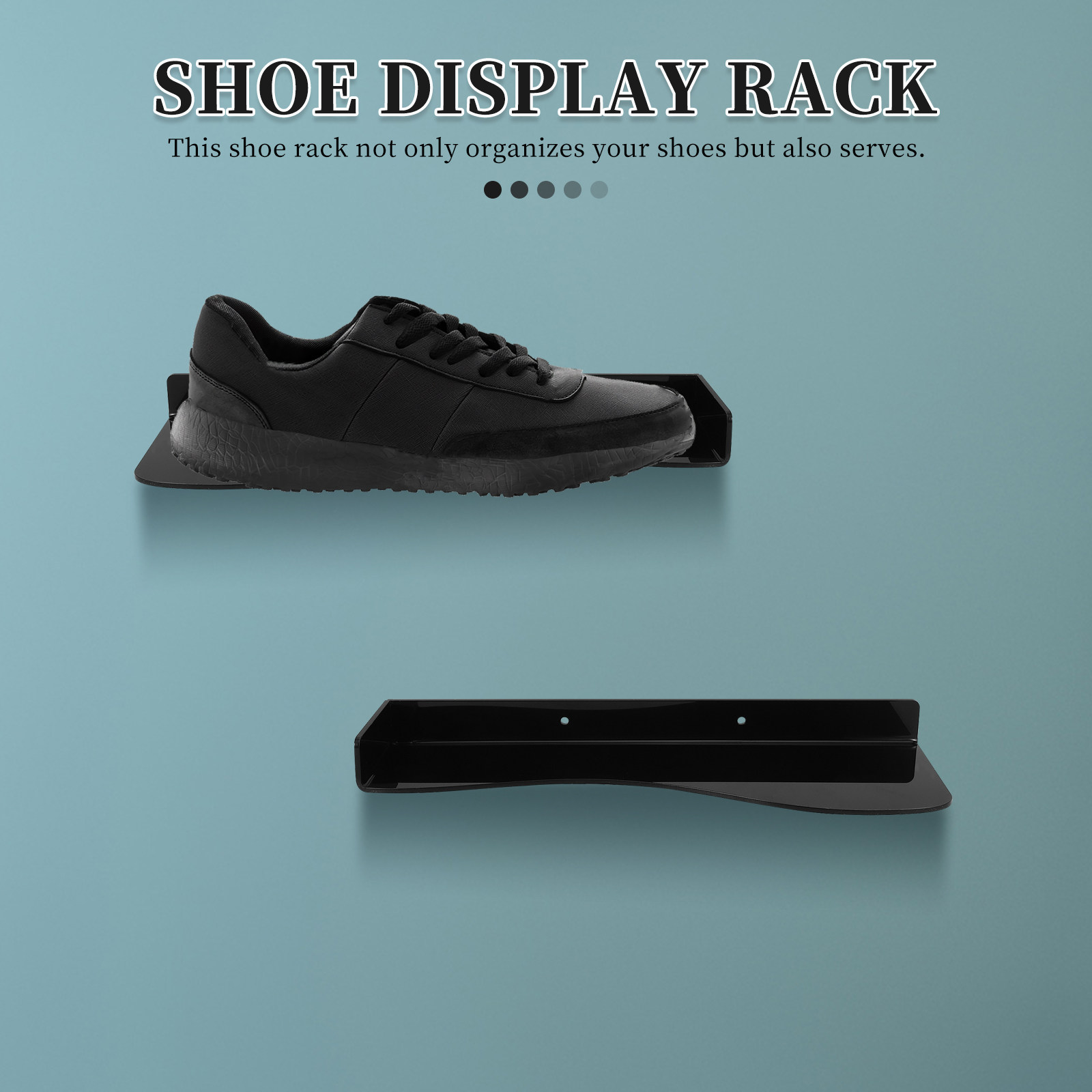1 Set Rak Sepatu Akrilik yang  - Men Shoes Rack ulasan dan harga