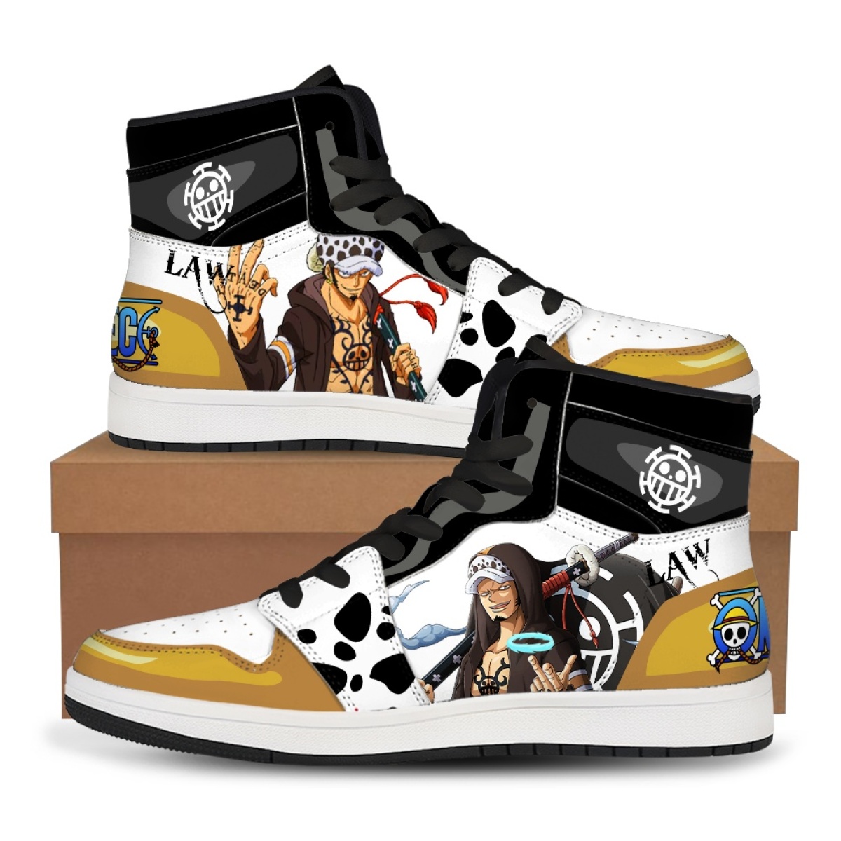 Sepatu Sneakers High Top Motif - Men'S Shoes Good For Running ulasan dan harga