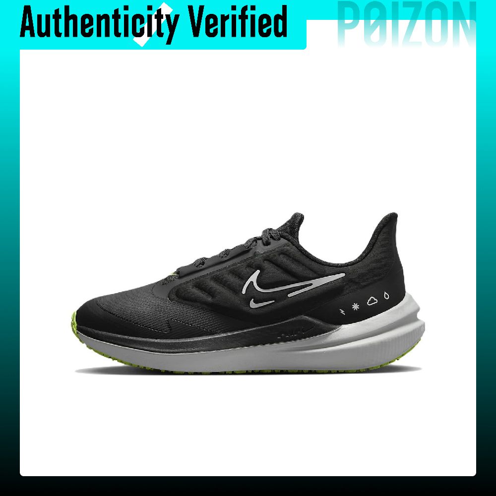 Nike Air Winflo 9 Mesh Low Top - Men'S Shoes Nike Black ulasan dan harga