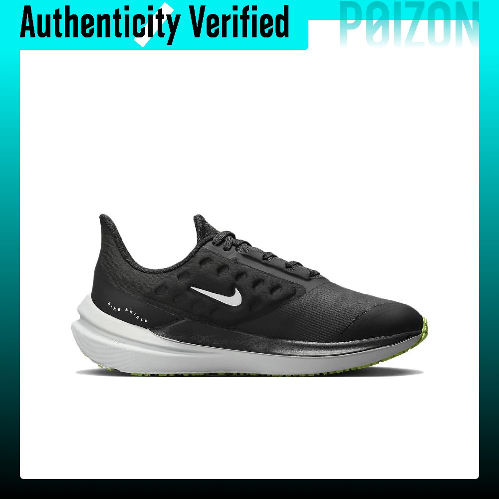 Nike Air Winflo 9 Mesh Low Top - Men'S Shoes Nike Black ulasan dan harga