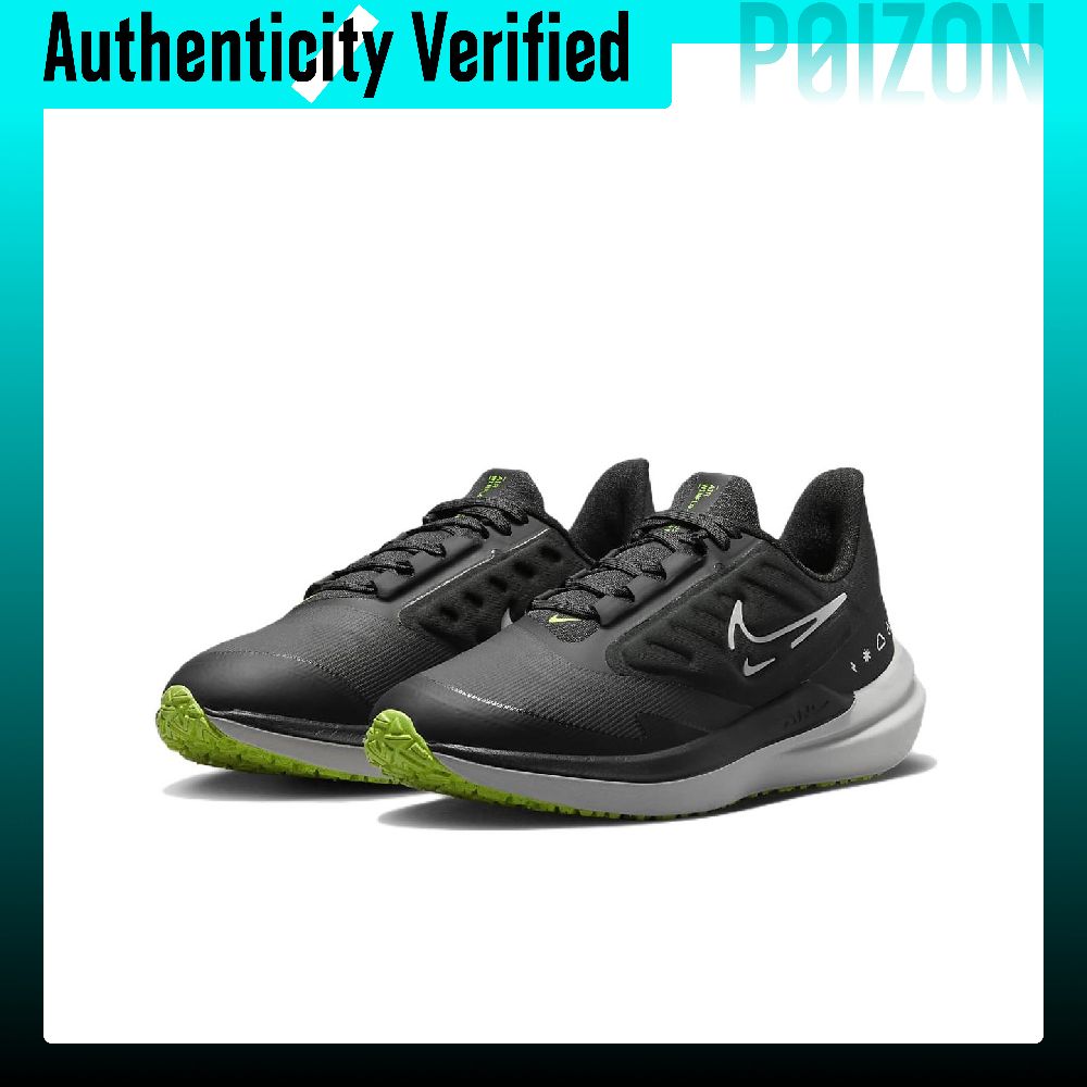 Nike Air Winflo 9 Mesh Low Top - Men'S Shoes Nike Black ulasan dan harga