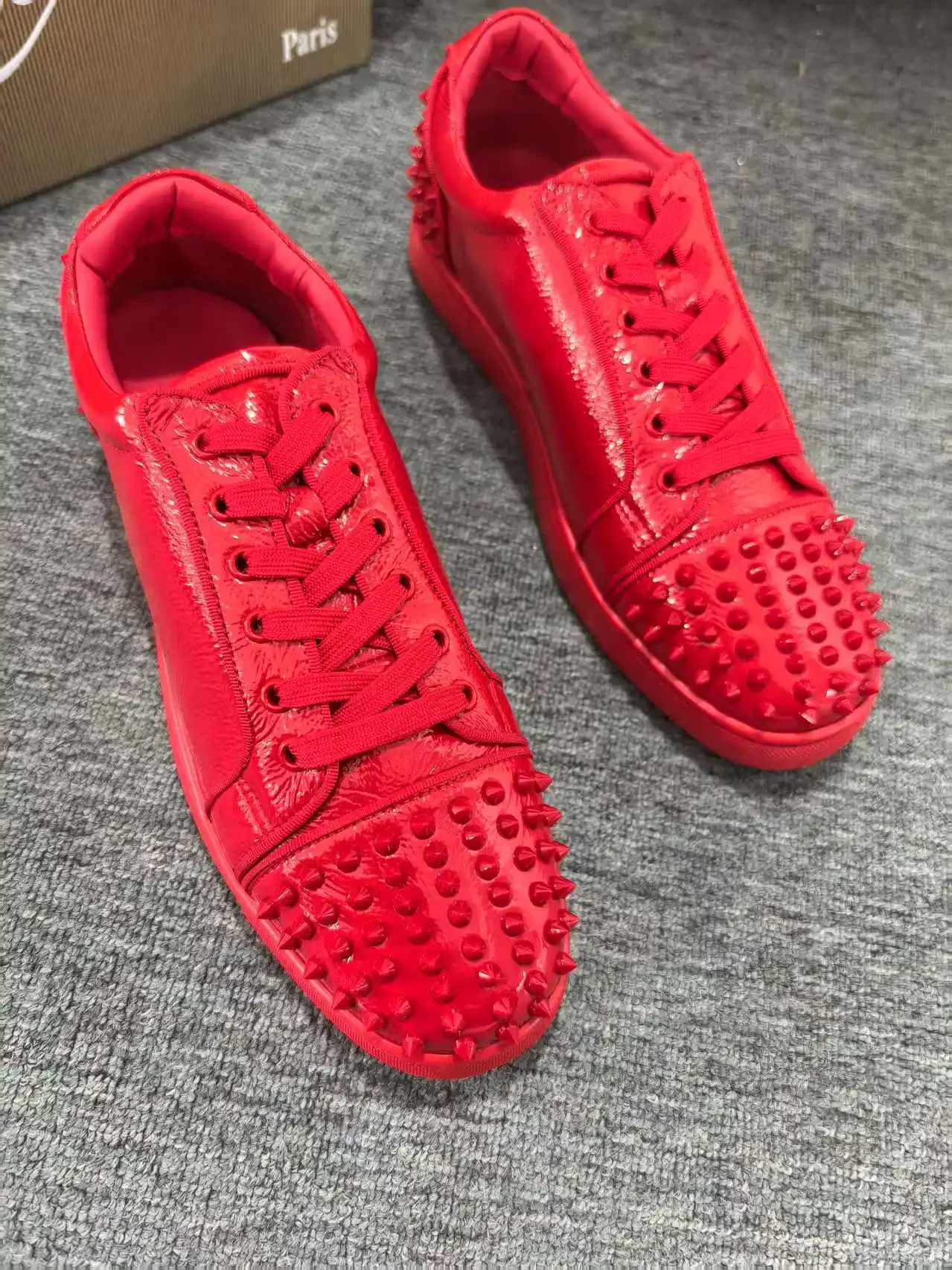 Sepatu Sneakers Pria Kulit Pat - Men Shoes H&M ulasan dan harga