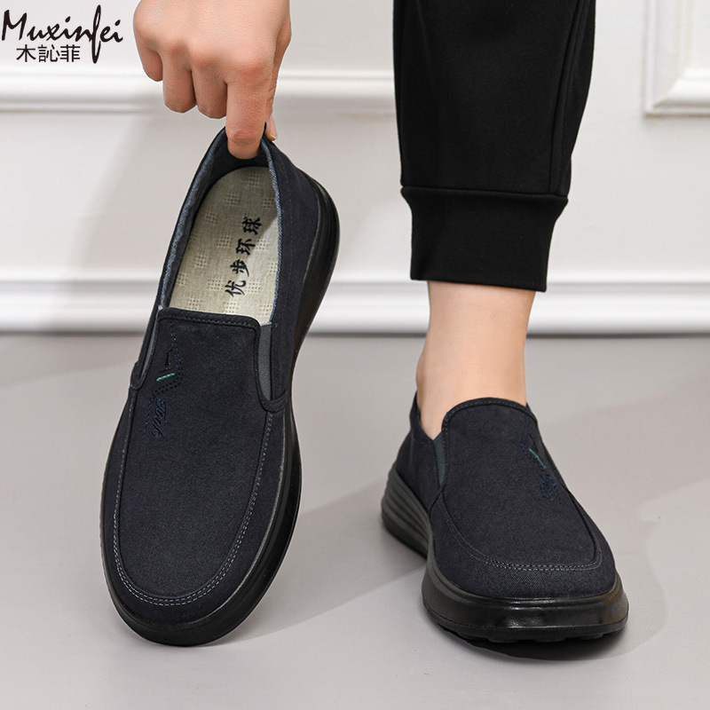 Sepatu Kanvas Baru Musim Semi  - Men Shoes Loafers ulasan dan harga