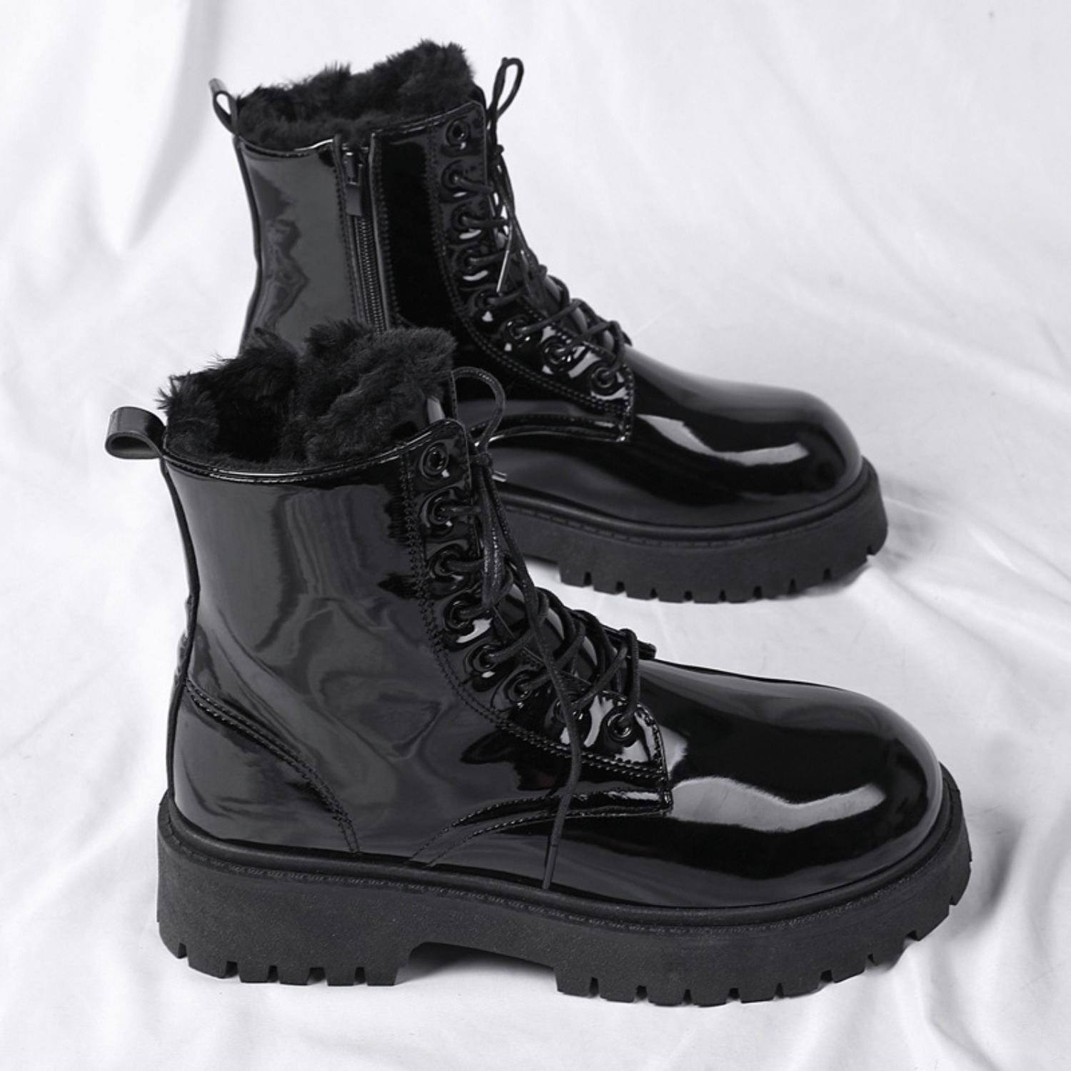 Sepatu bot pria berbulu hangat - Men Shoes Ecco ulasan dan harga