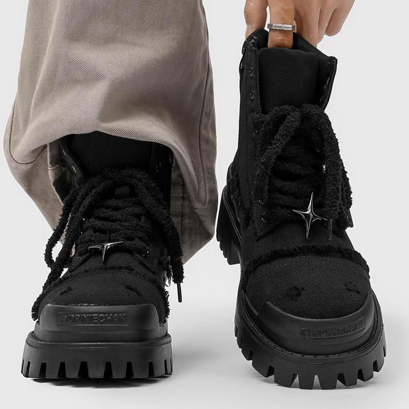 Sepatu Bot Pria Model High Top - Men Shoes Ecco ulasan dan harga