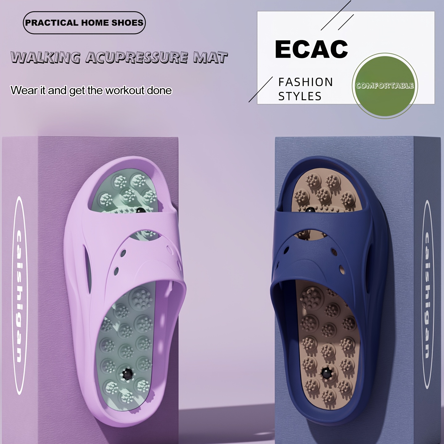Sandal Pijat EVA Wanita Pria,  - Men Shoes On ulasan dan harga
