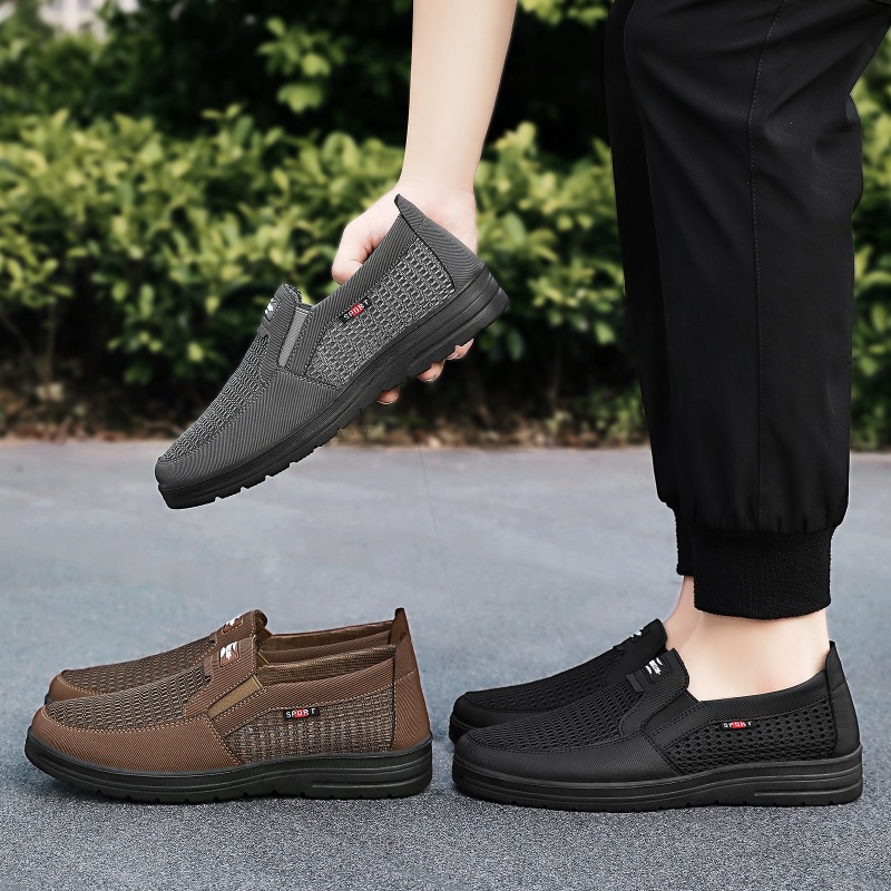 Sepatu Loafer Pria Slip-on Ber - Men Shoes Loafers ulasan dan harga