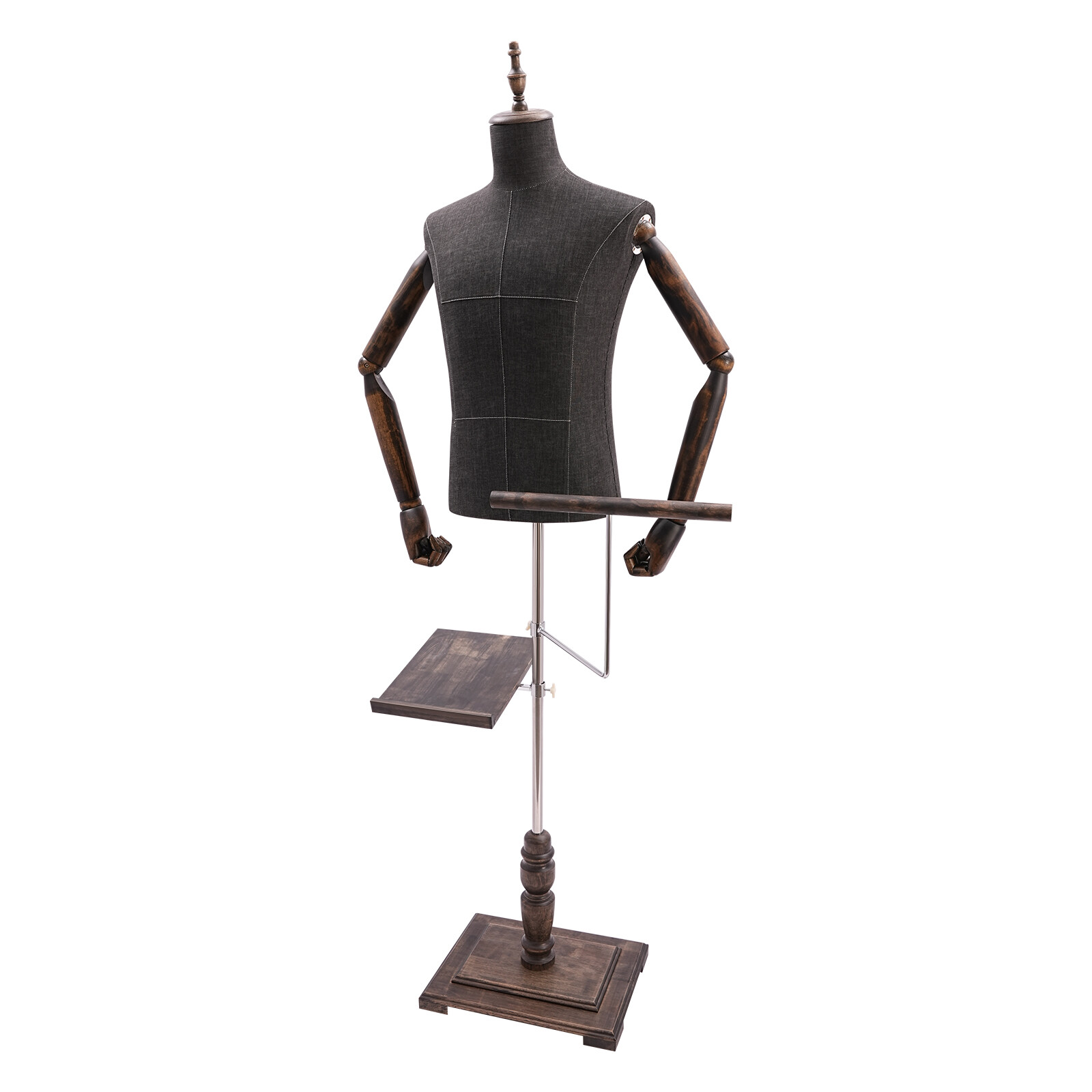 Manekin Pria dengan Lengan, Ra - Men Shoes Rack ulasan dan harga