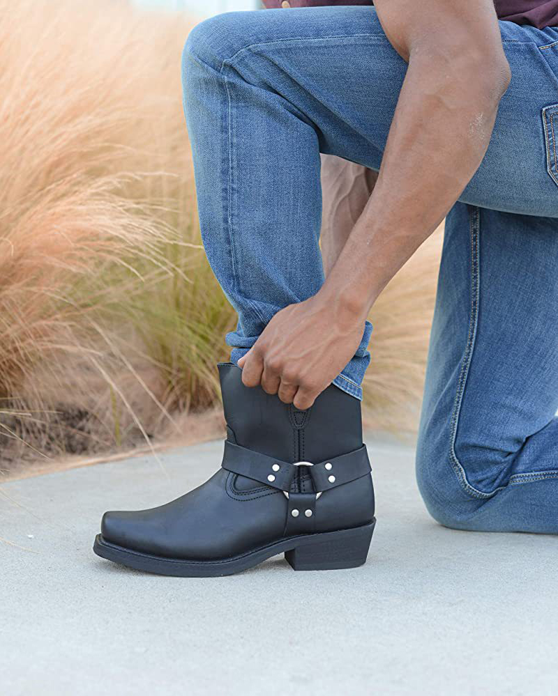 Sepatu Bot Barat Pria Luar Rua - Men Shoes Brands ulasan dan harga