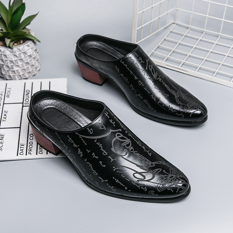 Sepatu Kulit Pria Cokelat Mode - Men Shoes On ulasan dan harga