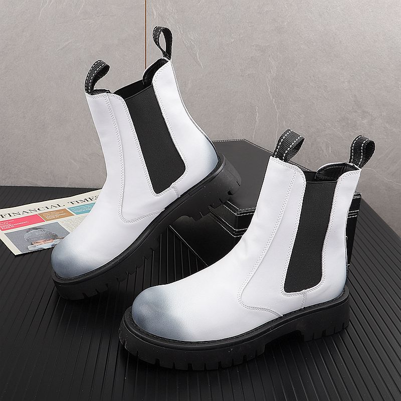 Sepatu Bot Kulit Asli Pria Mew - Men Shoes Brands ulasan dan harga