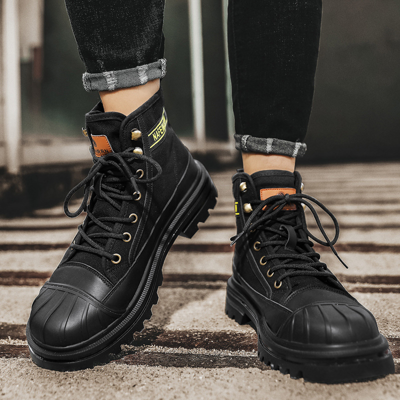 Sepatu Bot Kanvas Pria Sepatu  - Men Shoes Ecco ulasan dan harga