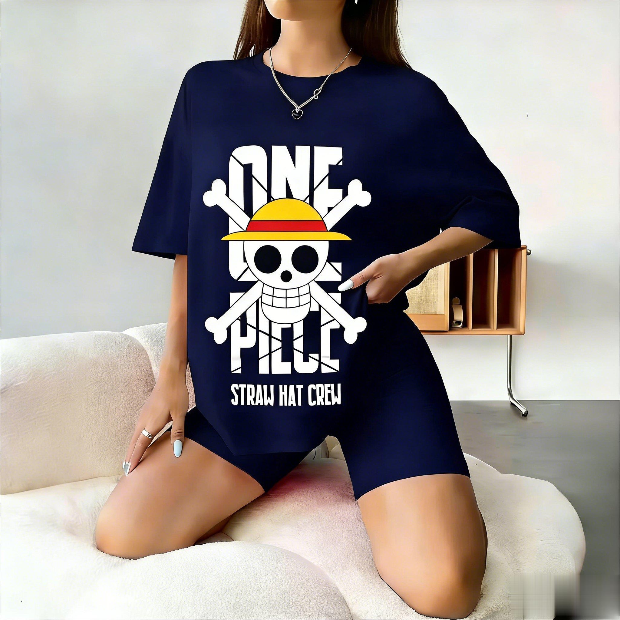Kaos Anime One Piece Straw Hat - Men'S Shoes For Crews ulasan dan harga