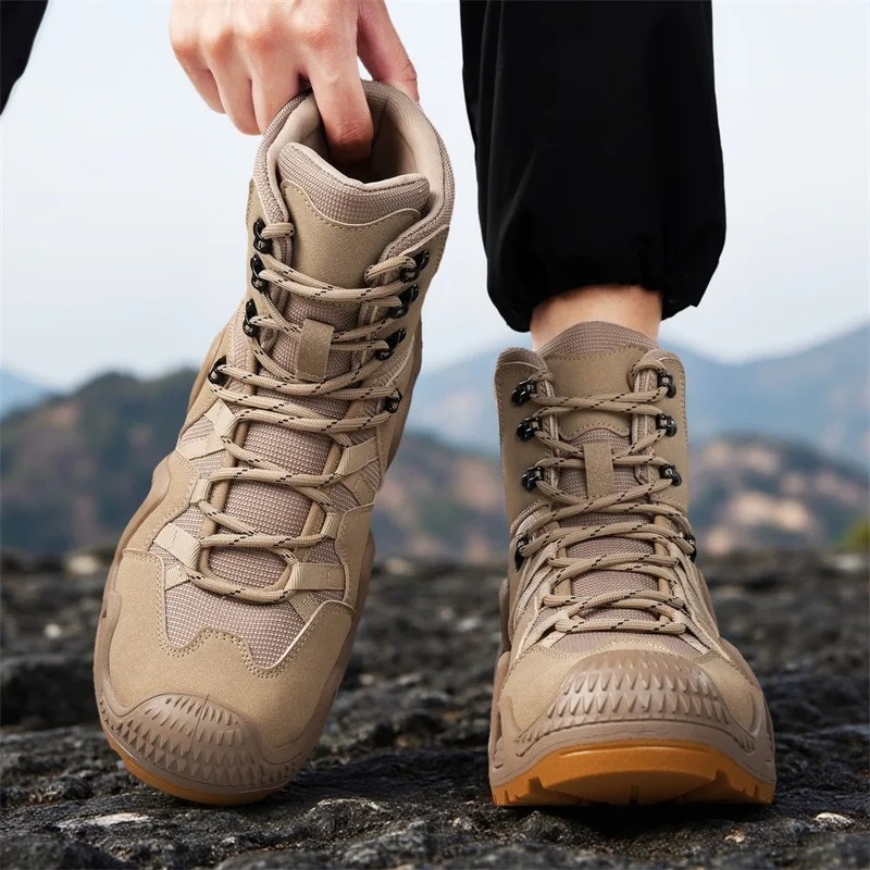 Sepatu Taktis Pria Model Tali, - Men Shoes Brands ulasan dan harga