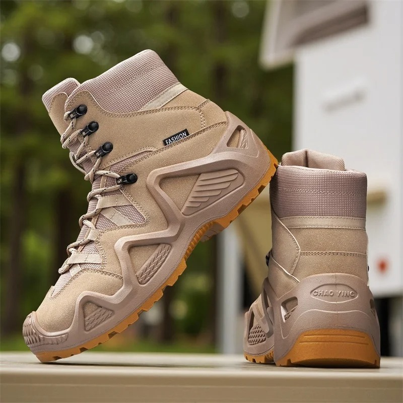 Sepatu Taktis Pria Model Tali, - Men Shoes Brands ulasan dan harga