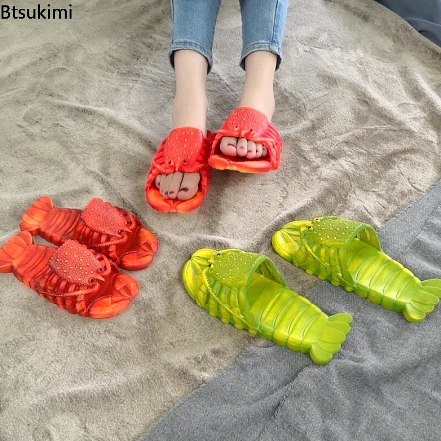 Sandal Lobster Kartun Musim Pa - Men'S Shoes For Summer ulasan dan harga