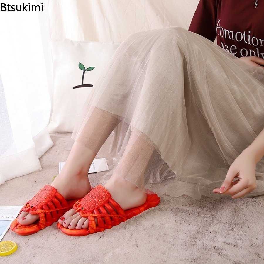 Sandal Lobster Kartun Musim Pa - Men'S Shoes For Summer ulasan dan harga