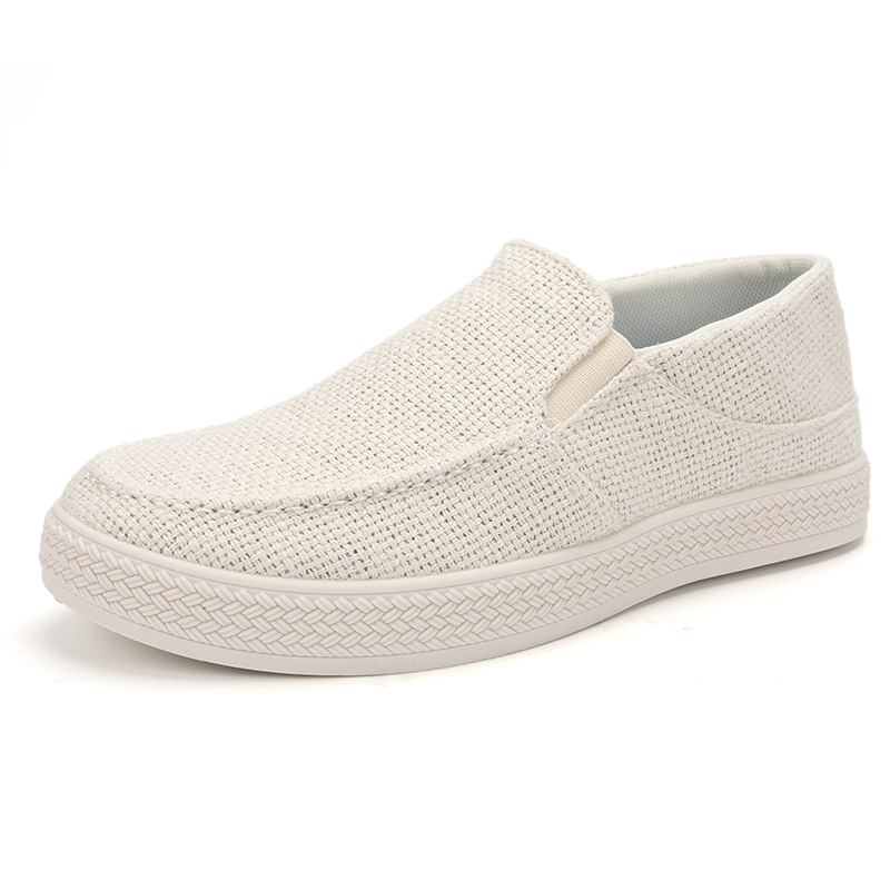 Sepatu Loafer Pria Bahan Linen - Men Shoes Loafers ulasan dan harga