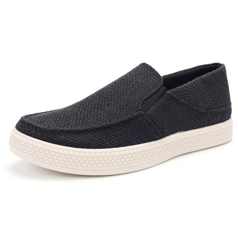 Sepatu Loafer Pria Bahan Linen - Men Shoes Loafers ulasan dan harga