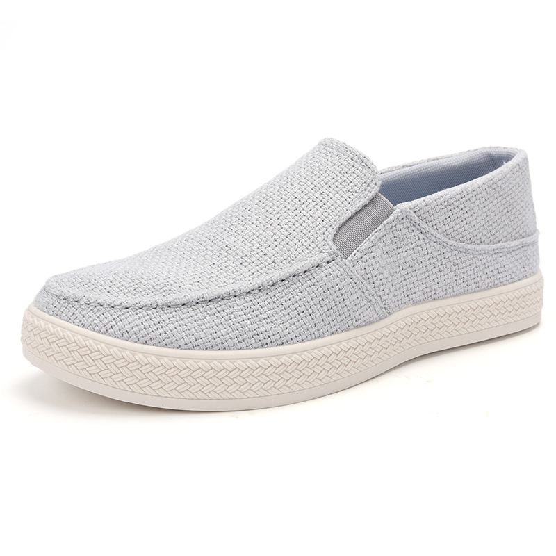 Sepatu Loafer Pria Bahan Linen - Men Shoes Loafers ulasan dan harga