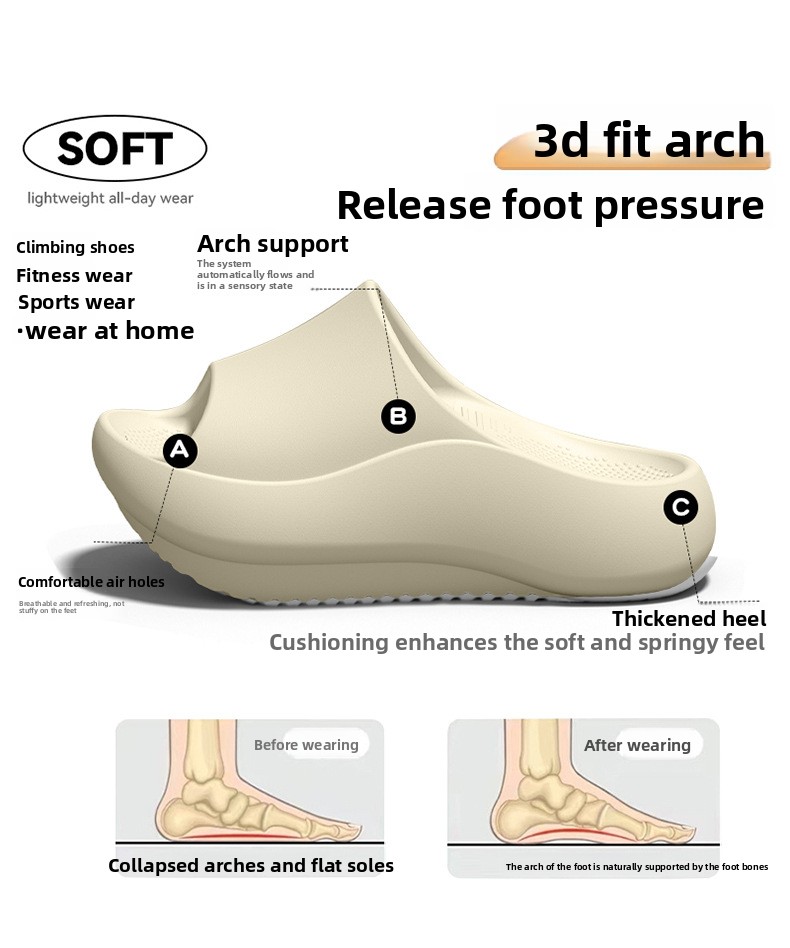 Sandal Penyangga Lengkung Kaki - Men'S Shoes Slip On ulasan dan harga