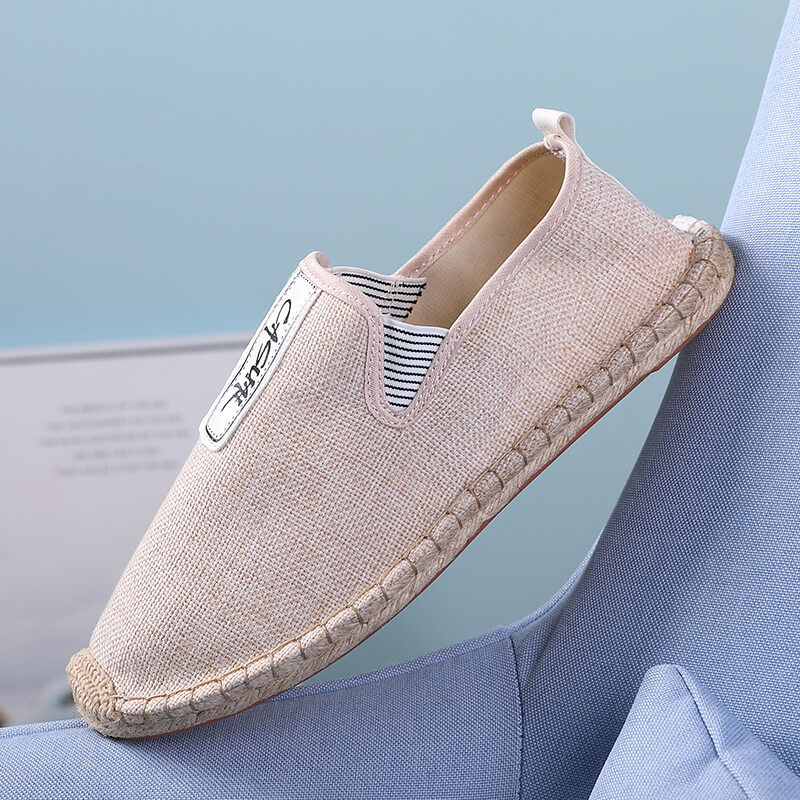 Sepatu Kasual Pria Linen, Loaf - Men Shoes Loafers ulasan dan harga