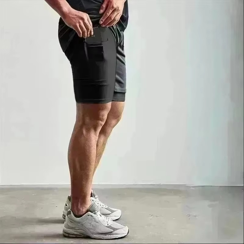 Celana Pendek Olahraga 2 in 1  - Men'S Shoes Good For Running ulasan dan harga