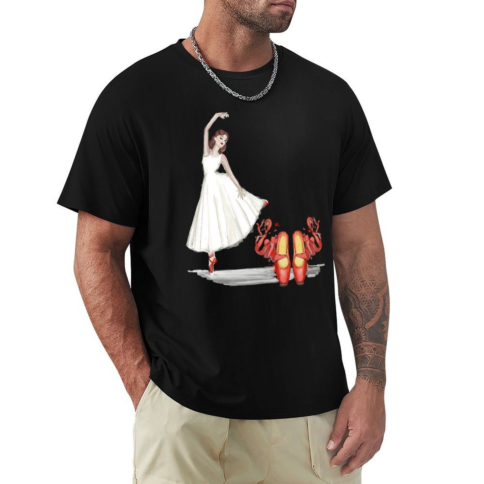 Kaos The Red Shoes, kaos yang  - Men Shoes Essentials ulasan dan harga
